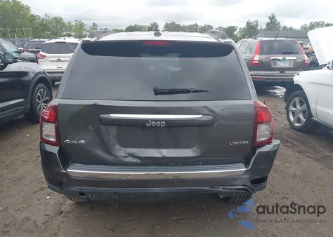 2015 Jeep Compass Limited из США, поврежденный, VIN 1C4NJDCB6FD239299